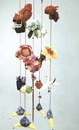 ちりめんのつるし飾りと細工物　絵日傘作品展