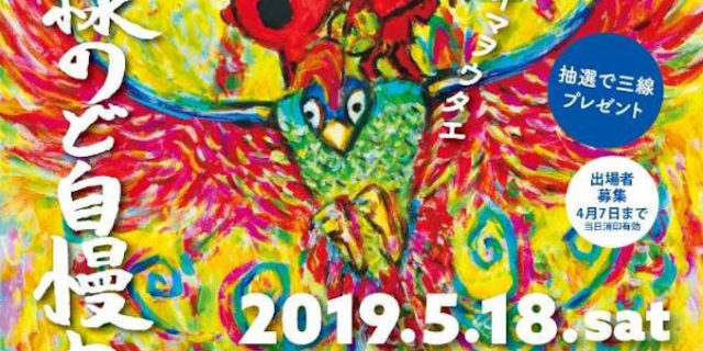第15回三線のど自慢大会ポスター