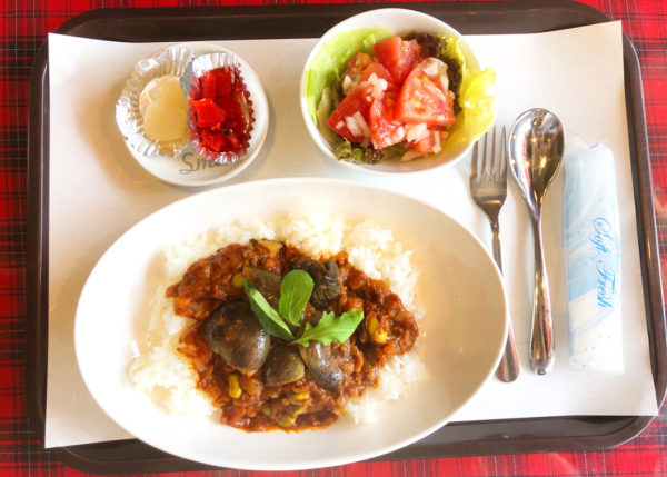 茄子と枝豆のカレー