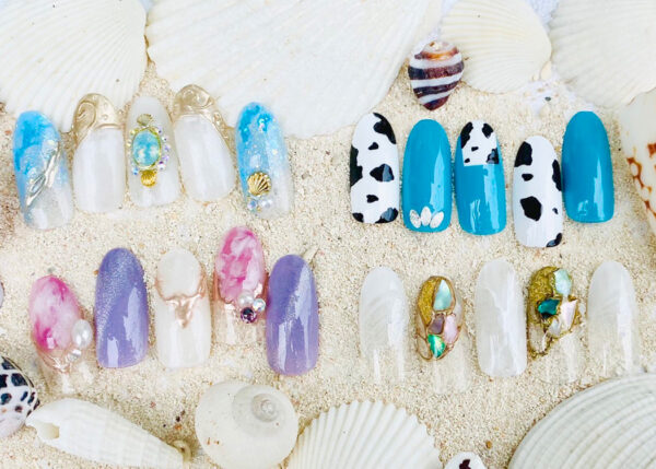 グレイカラー ネイル エステ まつ毛 Rakuun とことこ湘南