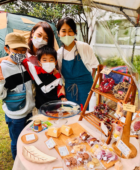 逗子中庭カフェ in逗子トモイクフェスティバル