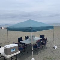 砂浜BBQは最高