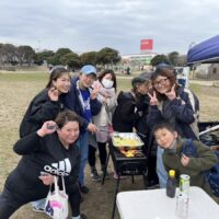 横須賀　うみかぜ公園BBQ　みな笑顔