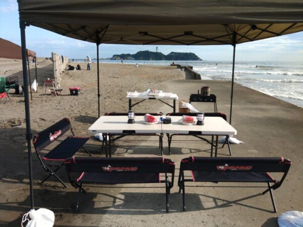鵠沼海岸BBQ