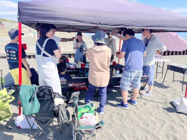 サザンビーチで楽しくBBQ2