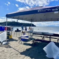 藤沢　片瀬西浜海岸バーベキュー