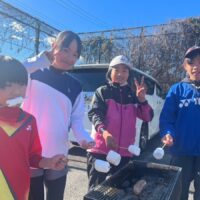 マシュマロ焼き楽しいね