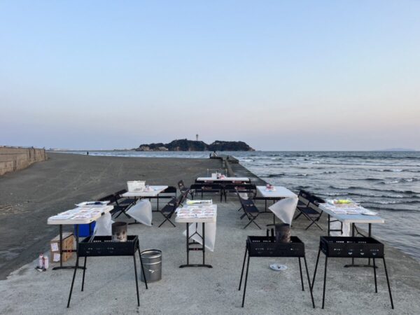 夕方はこんな感じです