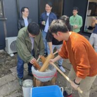 ご自宅　餅つき大会