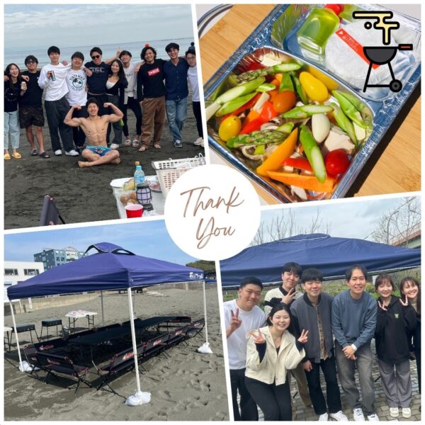 4月7日　BBQ配達風景