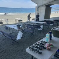 海岸で法人様の親睦会