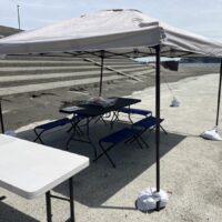 鵠沼海岸　BBQ機材レンタル