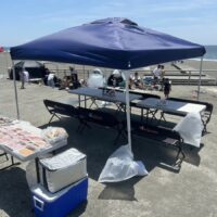 TバーでBBQ機材レンタル