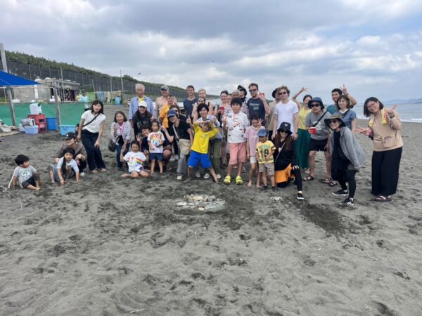 楽しい地引網大成功