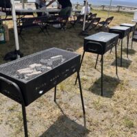 焼きの準備も万端です