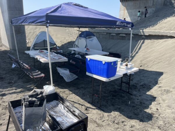 海岸バーベキュー　シーズンイン