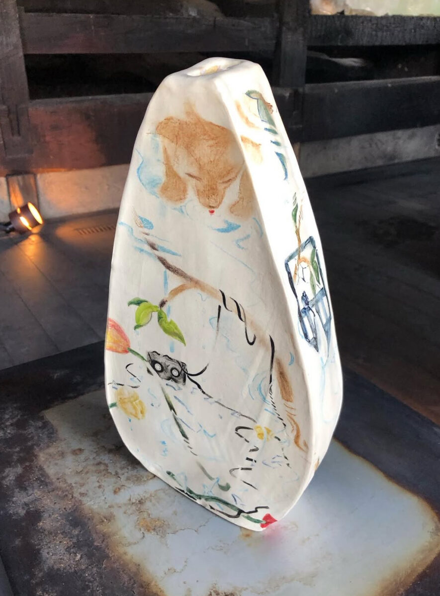齋藤春佳個展「裏からノック」