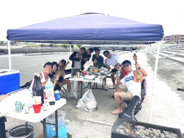 BBQは楽しいね