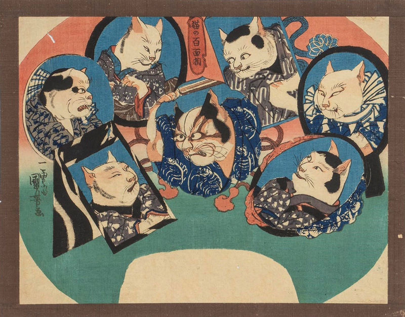★ご招待券プレゼント★【横浜】Ukiyo-e 猫百科　ごろごろまるまるネコづくし