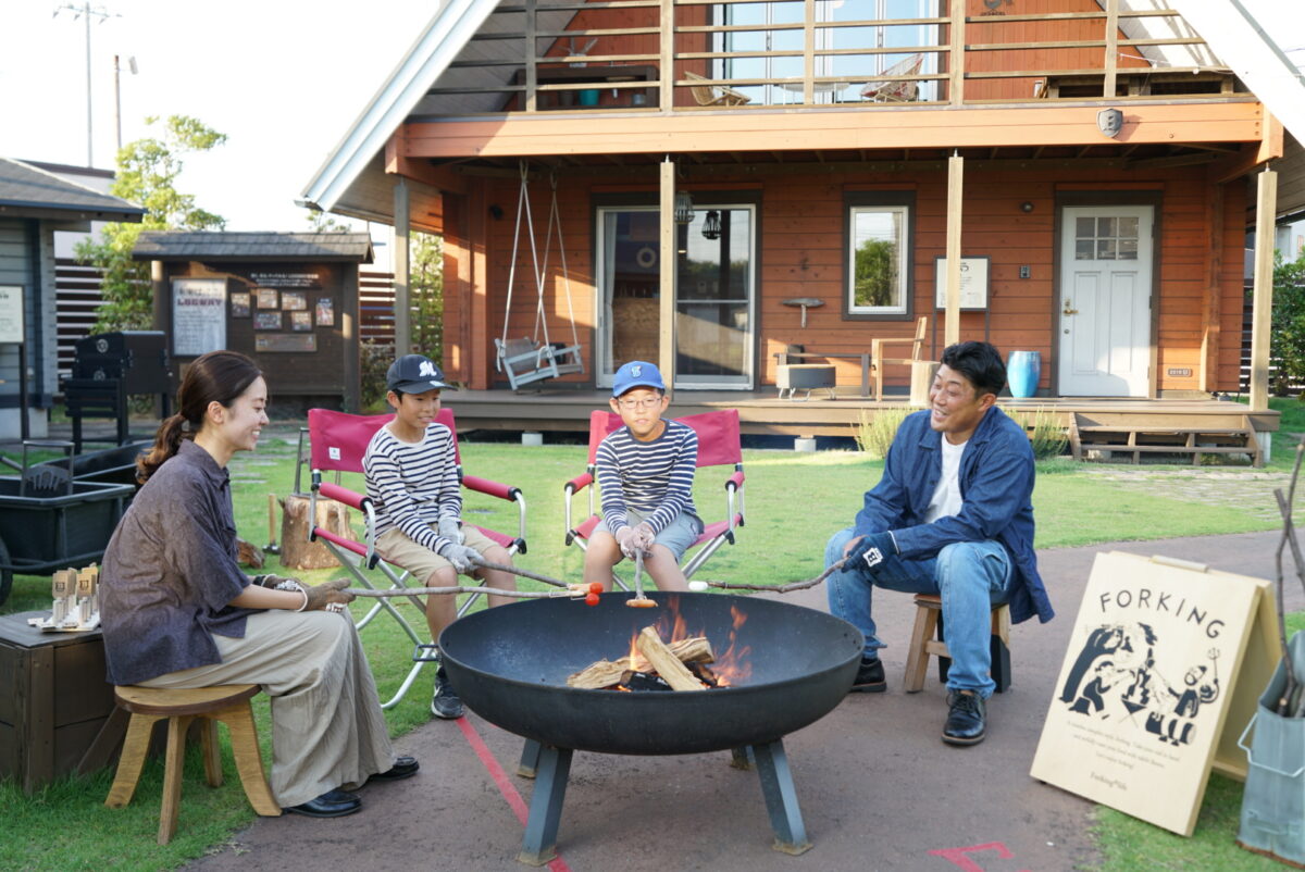 【BESS藤沢】焚火を囲む非日常体験!Let’s Forking!