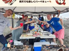 雨でも安心！湘南バーベキュー楽しめます