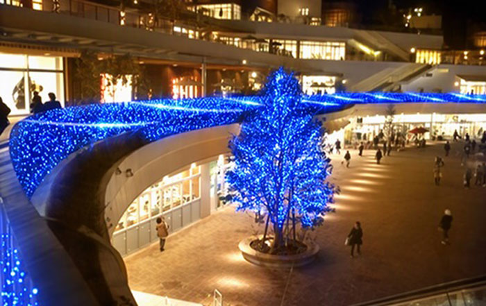 【藤沢・辻堂】テラスモール湘南のイルミネーション2026「Our Blue Xmas」