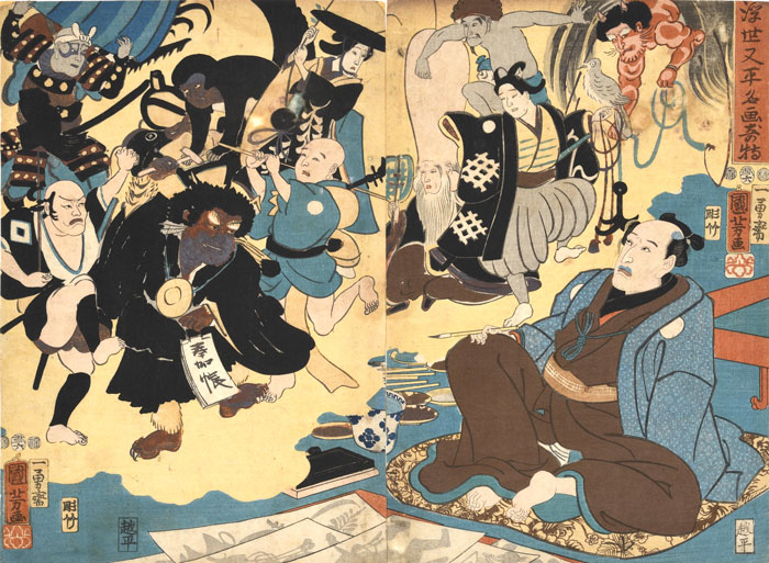 【東京・町田】うき世のたわむれ：笑いつづける浮世絵と幕末明治の渦 (町田市立国際版画美術館)